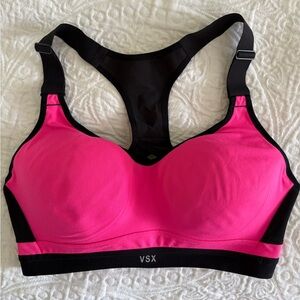 Victoria’s Secret Pink and Black Sports Bra